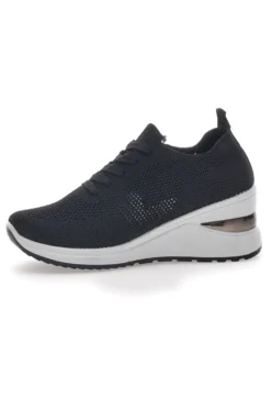 Sneakers Nere Con Zeppa Prima Riga 434