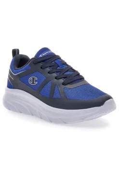 Sneakers Nere e Blu In Mesh Champion Cage