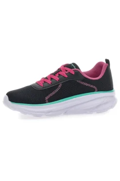 Sneakers nere e fucsia con suola sportiva Champion Hro J G Gs Low Cut