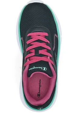 Sneakers nere e fucsia con suola sportiva Champion Hro J G Gs Low Cut