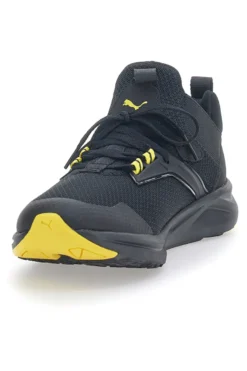Sneakers Nere e Gialle Puma Enzo 2 Refresh JR