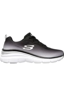 Sneakers Nere e Grigie Skechers Fashion Fit - Build Up