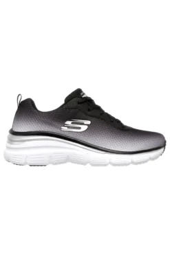 Sneakers Nere e Grigie Skechers Fashion Fit - Build Up