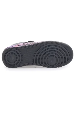 Sneakers nere e rosa con stampa colorata PITT KIDS K191562