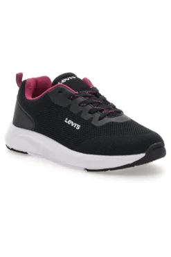 Sneakers Nere e Rosse con Tomaia in Mesh LEVI'S 3440