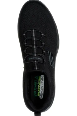 Sneakers nere in knit con memory foam Skechers Summits Tallo
