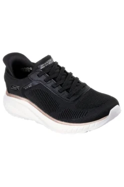 Sneakers nere in knit slip-ins con memory foam Skechers Bobs Squad Chaos Current Muse