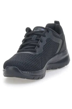 Sneakers nere in mesh con Memory Foam Skechers Bountiful Quick Path