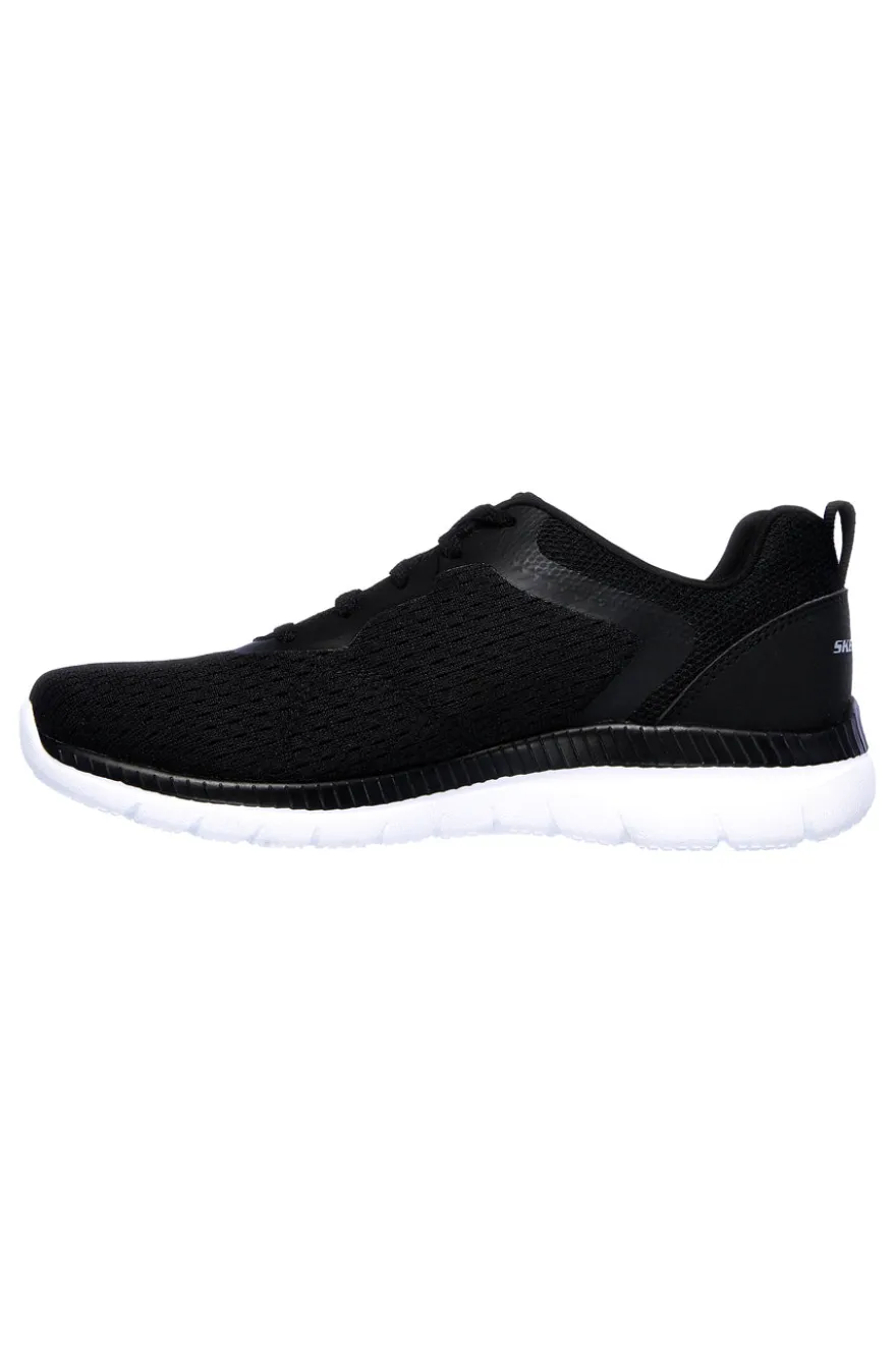 Sneakers nere in mesh con Memory Foam Skechers Bountiful Quick Path