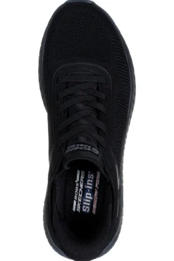 Sneakers nere in mesh con tecnologia Slip-ins Skechers BOBS Squad Chaos Solid Step