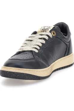 Sneakers nere in pelle con dettagli glitter Made in Italy Pittarello Capsule Kelly