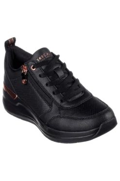 Sneakers nere lavabili con zip e Memory Foam Skechers Billion 2 Side Door