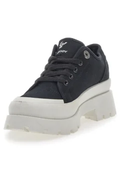 Sneakers Nere Platform da Donna Freddy 7603