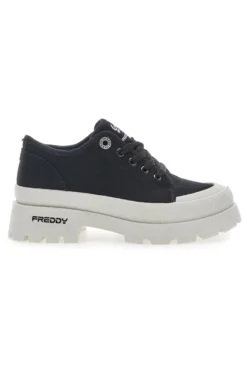 Sneakers Nere Platform da Donna Freddy 7603