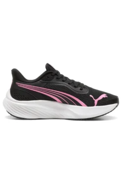 Sneakers nere rosa e bianche in mesh Puma Pounce Lite Jr