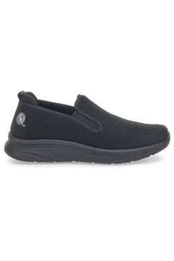 Sneakers Nere Slip On con Tomaia in Mesh CANGURO CA1232