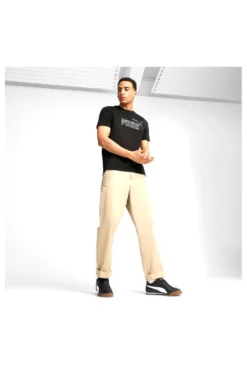 Sneakers nero con bande bianche Puma Turino II