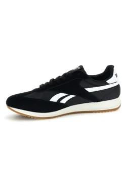 Sneakers nero con inserti in suede e Ortholite Reebok World 70