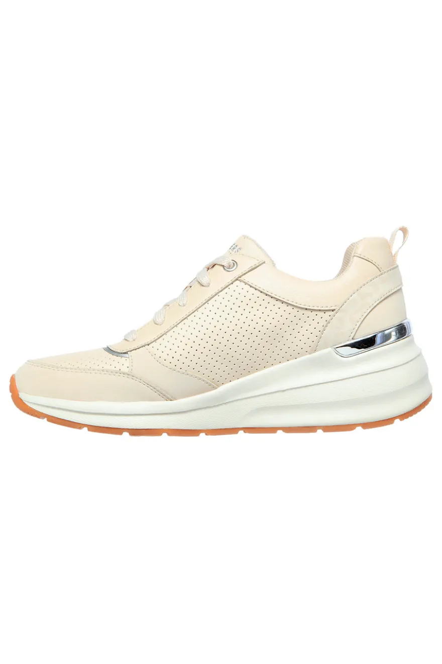 Sneakers off white con dettagli animalier Skechers Street Billion Subtle Spots
