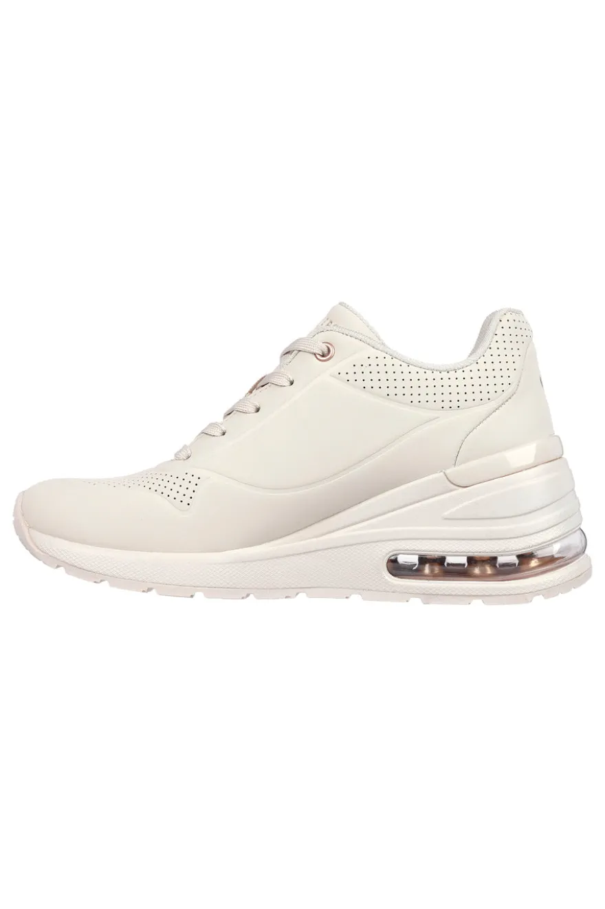 Sneakers off white con zeppa e Skech-Air Skechers Million Air Elevated Air