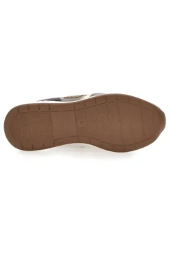 Sneakers oro e bronzo con logo glitter Laura Biagiotti L97609515
