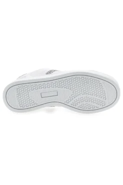 Sneakers Platform Cotton Belt Yard Glitter Bianche