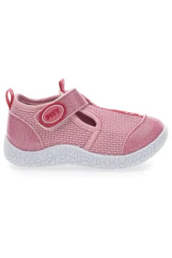Sneakers Primi Passi Rosa con Dettagli Glitter Pitt Kids 1006