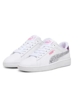 Sneakers Puma Smash 3.0 L Star Glo Jr Bianche