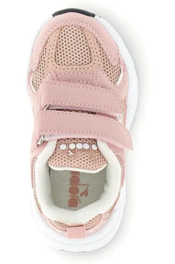 Sneakers rosa con chiusura a strappo Diadora Alley Td