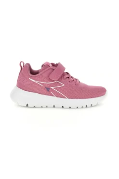 Sneakers rosa con chiusura a strappo Diadora Evo Run Ps