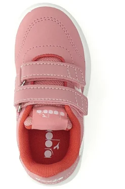 Sneakers rosa con doppio strappo Diadora Bonny S TD