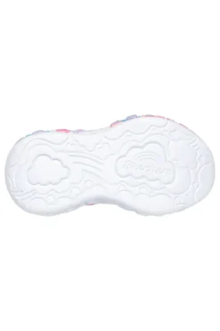 Sneakers rosa con luci e glitter Skechers Eternal Heart Lights