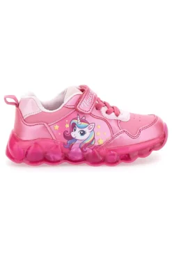 Sneakers rosa con luci Unicorn S8010192S