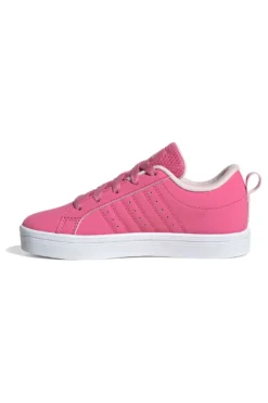 Sneakers rosa con strisce bianche in materiale riciclato Adidas VS Pace 2.0 K