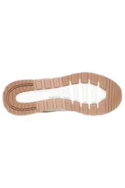 Sneakers Rosa e Oro con Tomaia in Pelle Skechers Street Runway - Posh Gal