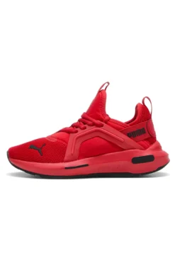 Sneakers Rosse con Tomaia in Mesh PUMA Softride Enzo 5 Junior