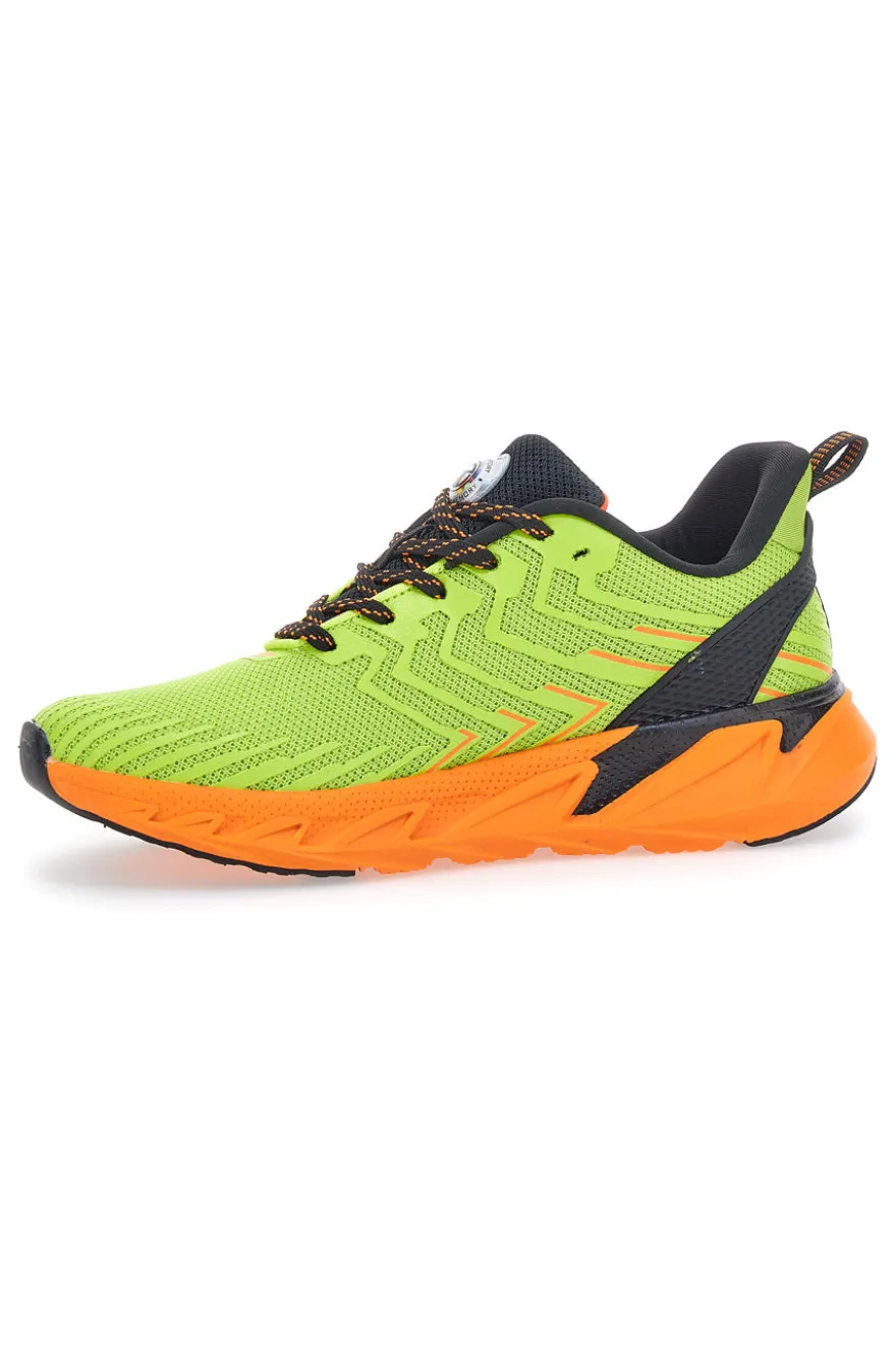 Sneakers Running Soprani 216910 Gialle