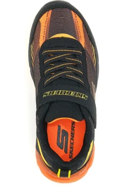 Sneakers Skechers Kodron Nere Arancioni