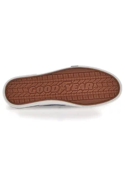 Sneakers Slip-On Blu in Tela Goodyear 41037