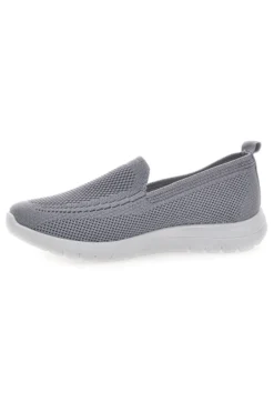 Sneakers Slip On Grigie in Tessuto Me & Me 06