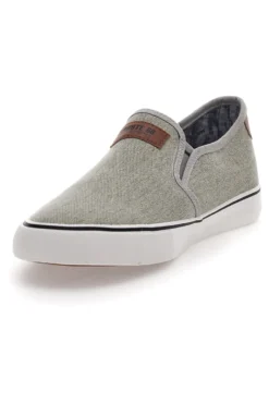Sneakers Slip-On Grigie Route 66 01805