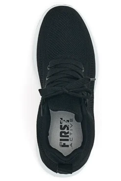 Sneakers Sportive Nere con Tomaia in Mesh THE FIRST ACTIVE TF68