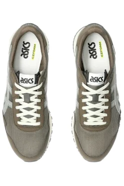 Sneakers Taupe con Dettagli Laterali Grigi ASICS TIGER RUNNER II