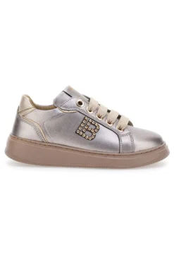 Sneakers Tortora effetto metallizzato LAURA BIAGIOTTI 93939376