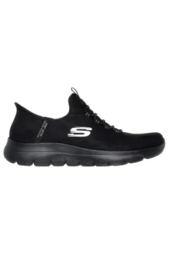 SNEAKERS TOTAL BLACK VEGANE SKECHERS SUMMITS UNKNOWN TRAIL