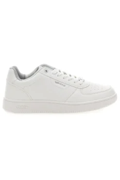 Sneakers total white in materiale sintetico Gas Kevin -Ltx