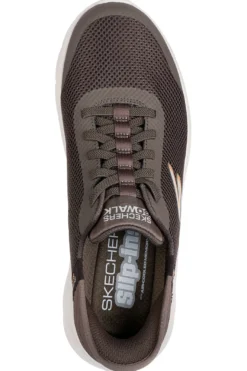 Sneakers Vegane Marroni Slip Ins GO WALK Flex - Hands Up