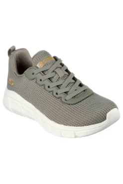 Sneakers Vegane Verdi con Tomaia in Mesh Skechers BOBS Sport B Flex - Visionary Essence