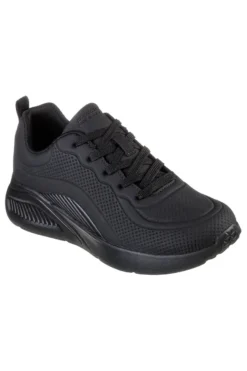 Sneakers Vegan Nere con Platform Skechers BOBS Sport Buno - How Sweet