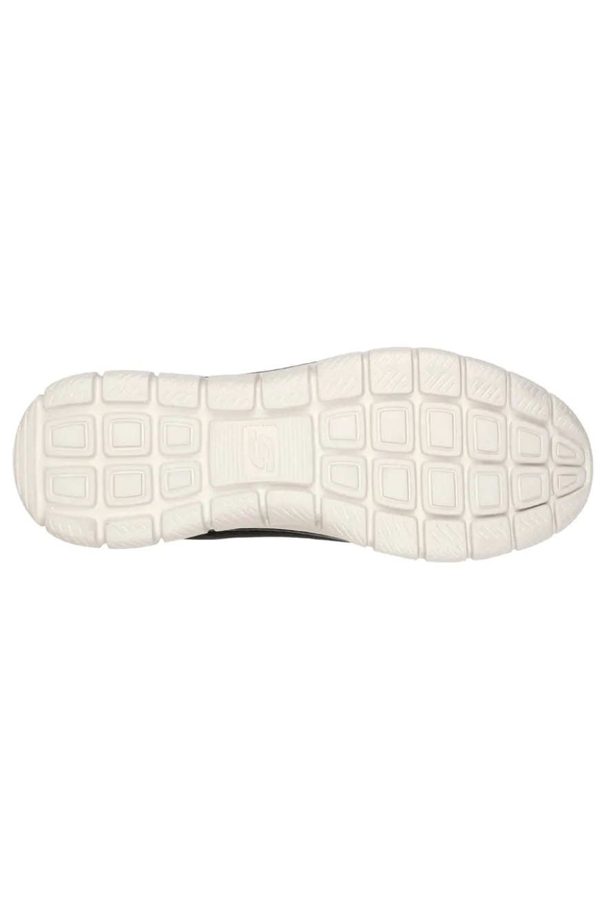 Sneakers Vegan Nere e Verdi Con Memory Foam Skechers Track - Ripkent